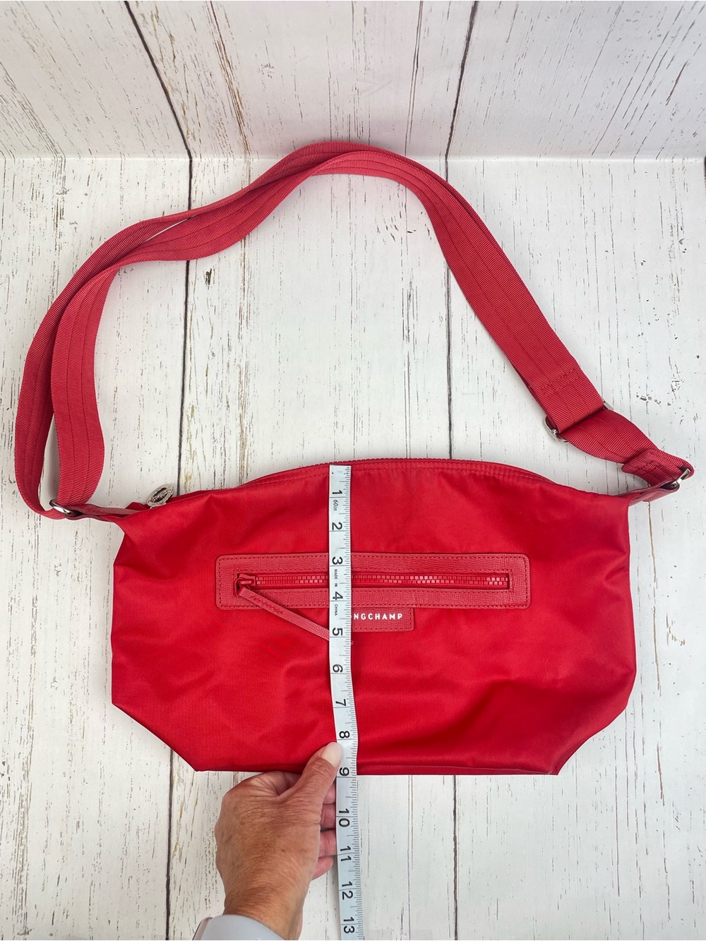 Longchamp‎ Le Pliage Original Nylon Crossbody/Shoulder Bag - Picture 3 of 16